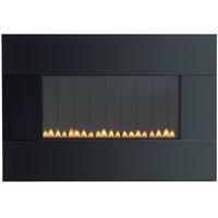 Focal Point Piano LPG Black Manual Control Wall Hung Gas Fire