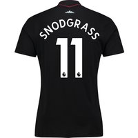 West Ham United Away Shirt 2017-18 With Snodgrass 11 Printing, N/A