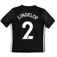 Manchester United Away Shirt 2017-18 - Kids With Lindelof 2 Printing, N/A