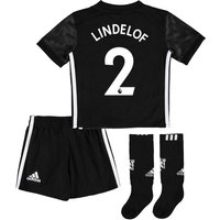 Manchester United Away Mini Kit 2017-18 With Lindelof 2 Printing, N/A