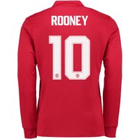 Manchester United Home Cup Shirt 2017-18 - Kids - Long Sleeve With Roo, N/A