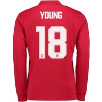 Manchester United Home Cup Shirt 2017-18 - Kids - Long Sleeve With You, N/A