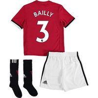 Manchester United Home Mini Kit 2017-18 With Bailly 3 Printing, N/A