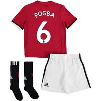 Manchester United Home Mini Kit 2017-18 With Pogba 6 Printing, N/A