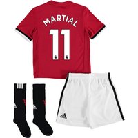 Manchester United Home Mini Kit 2017-18 With Martial 11 Printing, N/A