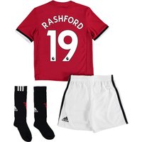 Manchester United Home Mini Kit 2017-18 With Rashford 19 Printing, N/A