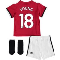 Manchester United Home Baby Kit 2017-18 With Young 18 Printing, N/A