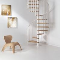 Fontanot Oak70 Spiral Staircase (D)110 Cm