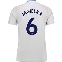 Everton Away Shirt 2017/18 With Jagielka 6 Printing, Black