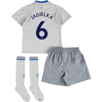 Everton Away Infant Kit 2017/18 With Jagielka 6 Printing, Black