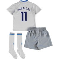 Everton Away Infant Kit 2017/18 With Mirallas 11 Printing, Black