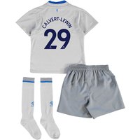 Everton Away Infant Kit 2017/18 With Calvert-Lewin 29 Printing, Black
