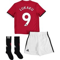 Manchester United Home Mini Kit 2017-18 With Lukaku 9 Printing, N/A