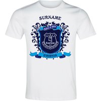 Everton Personalised Spirit Of T-Shirt, White
