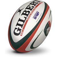 Leicester Tigers Official Replica Ball - Size 5, White