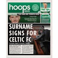 Celtic Personalised Newspaper Single Page, N/A