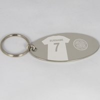 Celtic Personalised Keyring, Silver