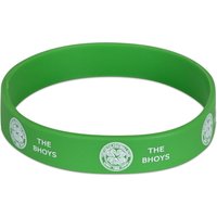 Celtic Rubber Wristband - 12mm Width, White