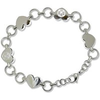 BVB Heart Bracelet, Silver