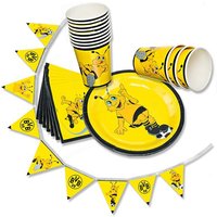 BVB Party Set (31 Parts), Yellow