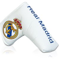 Real Madrid Golf Blade Putter Cover, White