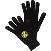BVB Smartphone Gloves - Black/Yellow, Black
