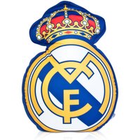 Real Madrid Crest Cushion, White