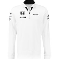 McLaren Honda Official Team 1/4 Zip Sweatshirt Female White, White