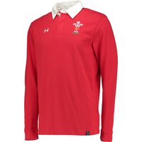 Wales Rugby Long Sleeve Jersey Red, Red