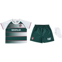 Leicester Tigers Infants Home Replica Kit 2015/16, Green