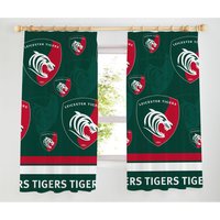 Leicester Tigers 54" Curtains, N/A
