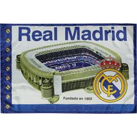 Real Madrid Stadium Flag, White