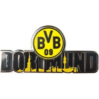 BVB Dortmund Skyline Pin Badge, Blue