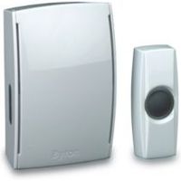 Byron Wirefree White Portable Door Chime - 5013529136483