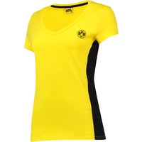 BVB Side Panel T-Shirt - Yellow/Black - Womens, Black