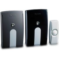 Byron Wirefree White Portable & Plug-In Door Chime