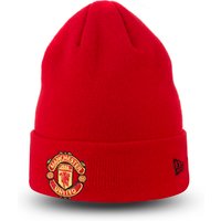 Manchester United New Era Basic Cuff Hat - Red - Adult, Red