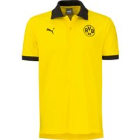 BVB Badge Polo - Yellow, Yellow