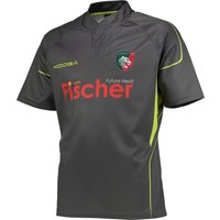 Leicester Tigers Training Rugby Jersey - Charcoal, Grey
