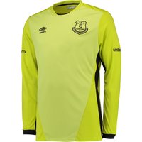 Everton Goalkeeper Home Shirt 2016/17 - Junior, Green