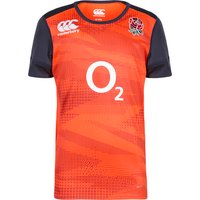 England Rugby Training Pro Shirt - Red Spark, Red