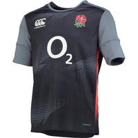 England Rugby Training Pro Shirt - Graphite, Black