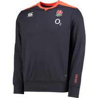 England Rugby Tech Crew Training Top - Graphite, Black