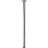 Rothley (H)800mm Silver Painted Furniture Leg