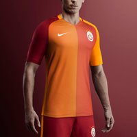 Galatasaray Home Shirt 2016-17 - Kids, Orange/Red