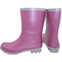 Verve Pink Wellington Boots Size 4
