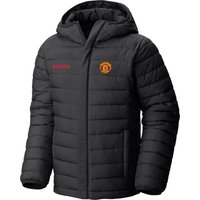 Manchester United Columbia Powder Lite Puffer Jacket - Black - Kids, Black