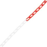 Diall Red & White Signalling Chain (L)10000mm