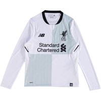 Liverpool Away Shirt 2017-18 - Long Sleeve - Kids, Black