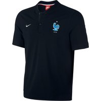 France Authentic Grand Slam Polo - Black, Black
